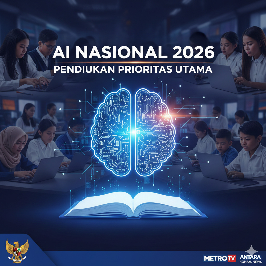 Peta Jalan AI Nasional 2026: Transformasi Pendidikan Jadi Prioritas Utama